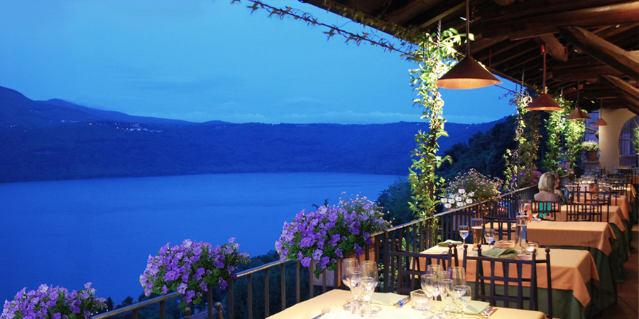 Pagnanelli a Castel Gandolfo, Ristorante Romantico.