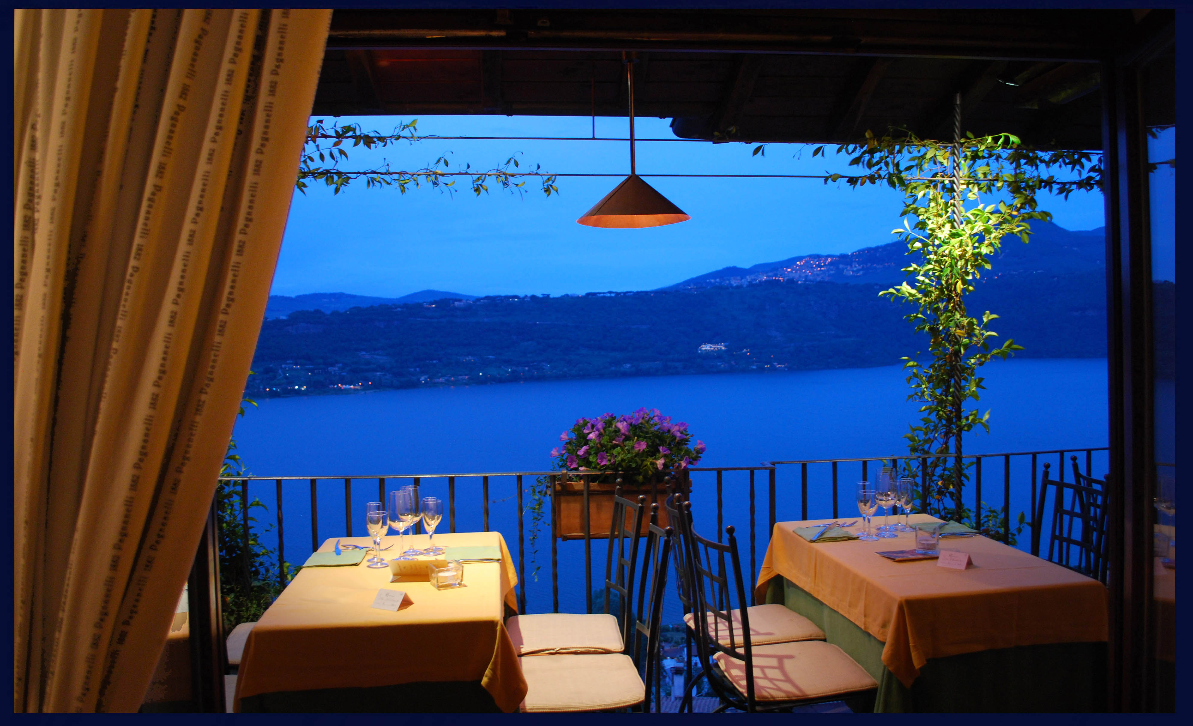 ristorante pagnanelli-cena romantica castel gandolfo